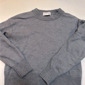 Wilfrid free cashmere wool sweater size small grey
